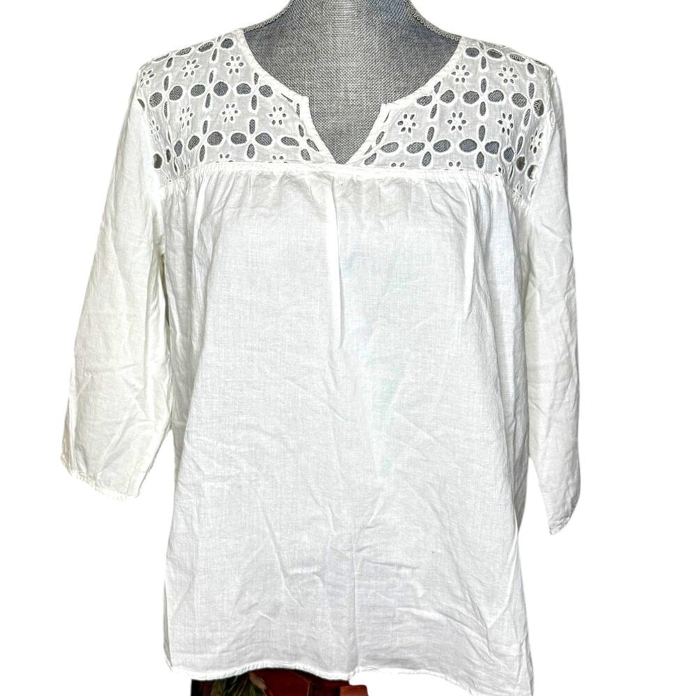 Grand & Greene Blouse White Size L